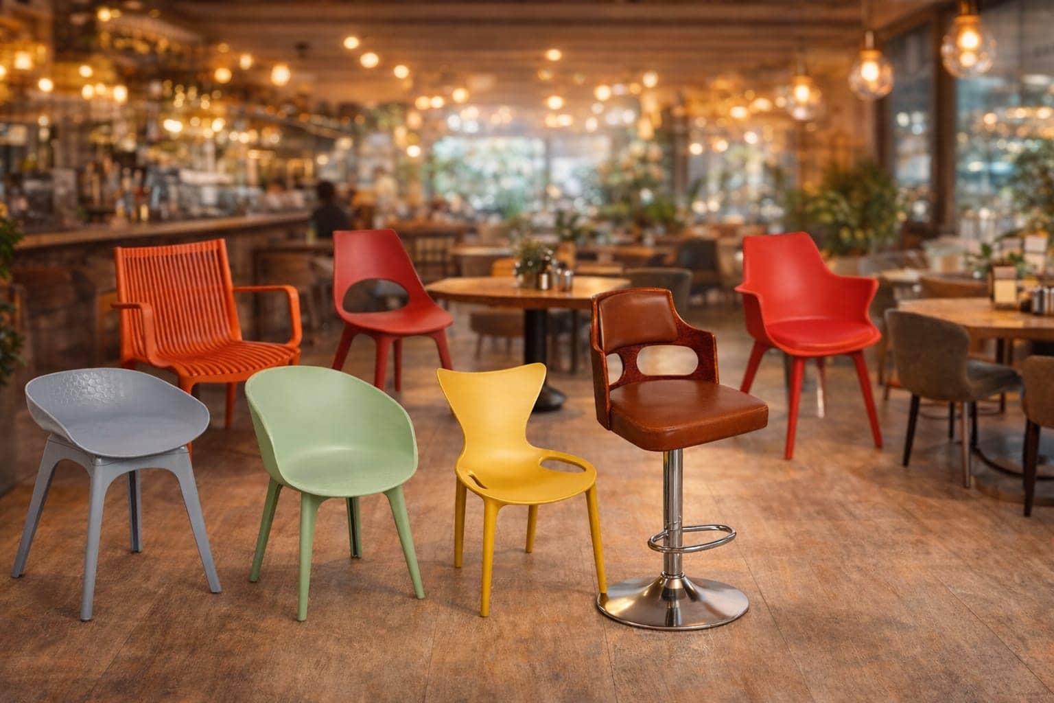 Cafeteria Chairs & Components